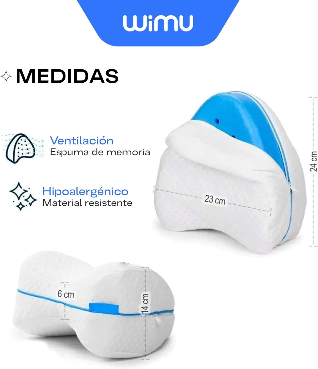 ALMOHADAS ORTOPEDICAS ENTRE PIERNAS